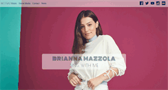 Desktop Screenshot of briannamazzola.com